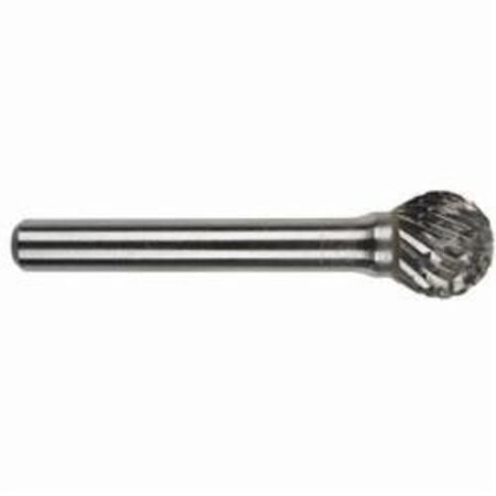 Morse Carbide Burr, Premium, Series 5970, 34 Head Dia, 1116 Length of Cut, 212 Overall Length, Bal 59562